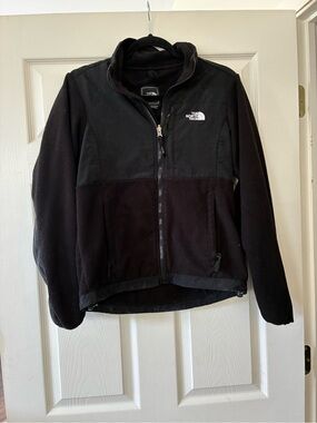 The North Face Women's Black Fleece Jacket with Zip Front